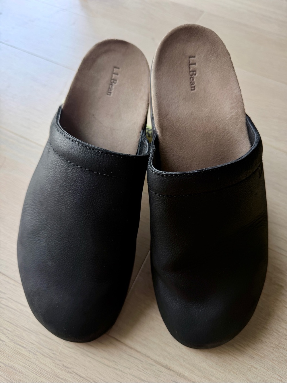 L.L.Bean Go-Anywhere Nubuck Leather Clogs | Women’s Size 10 | NWOT